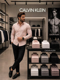 CALVIN KLEIN Satin Shirt For Men