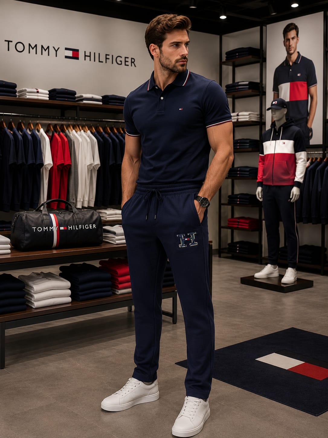TOMMY HILFIGER Track Pant For Men