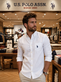 U. S .P. A.  Linen Shirt For Men