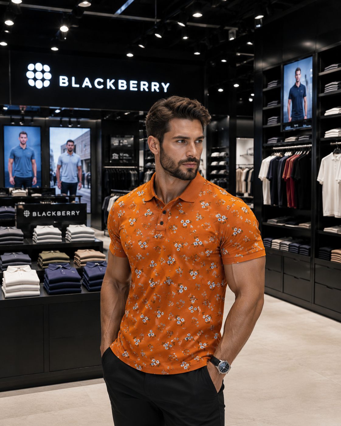BLACKBERRY Tshirt For Men
