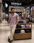U. S. P. A. Satin Shirt For Men