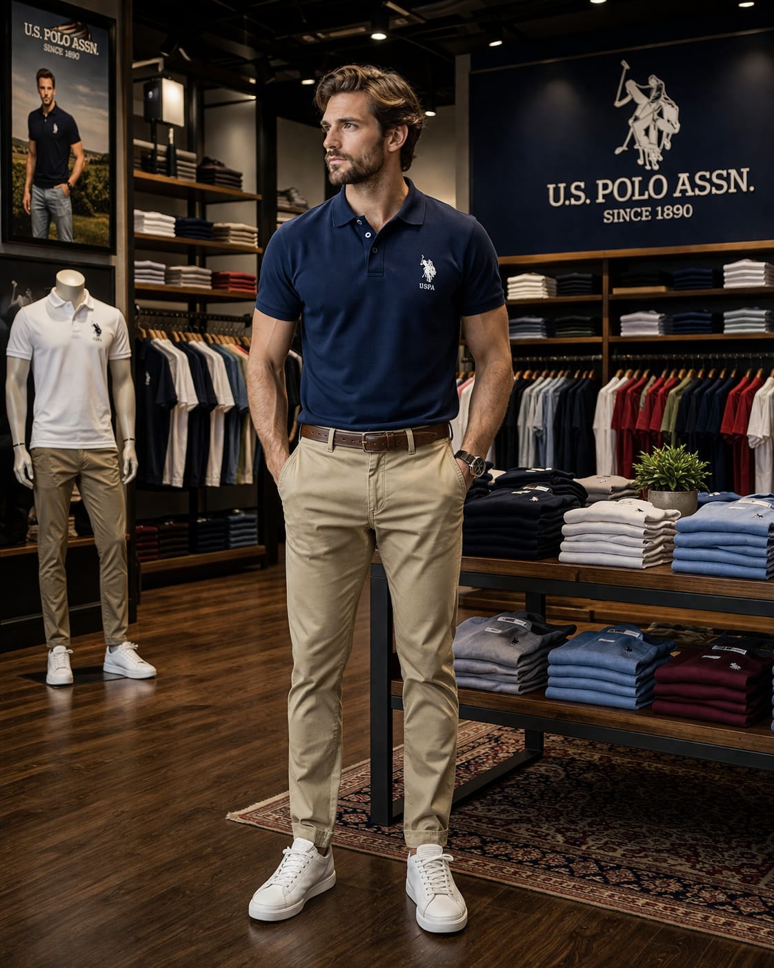 U. S. P. A. Trousers For Men
