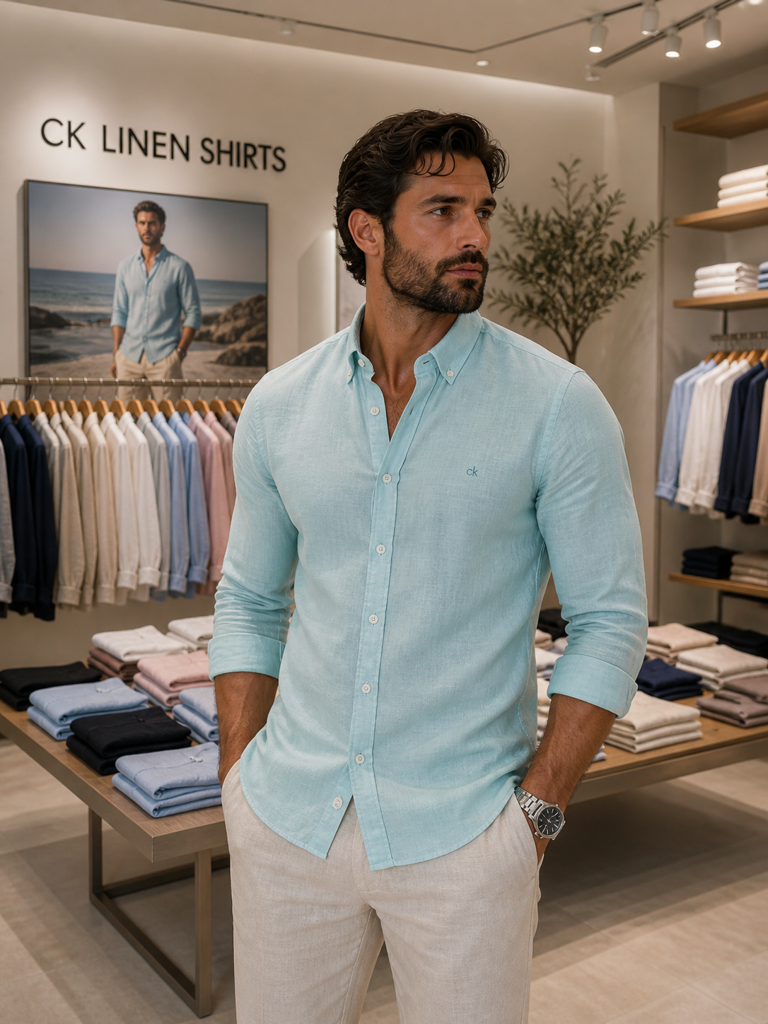 CALVIN KLEIN Lenin Shirt For Men