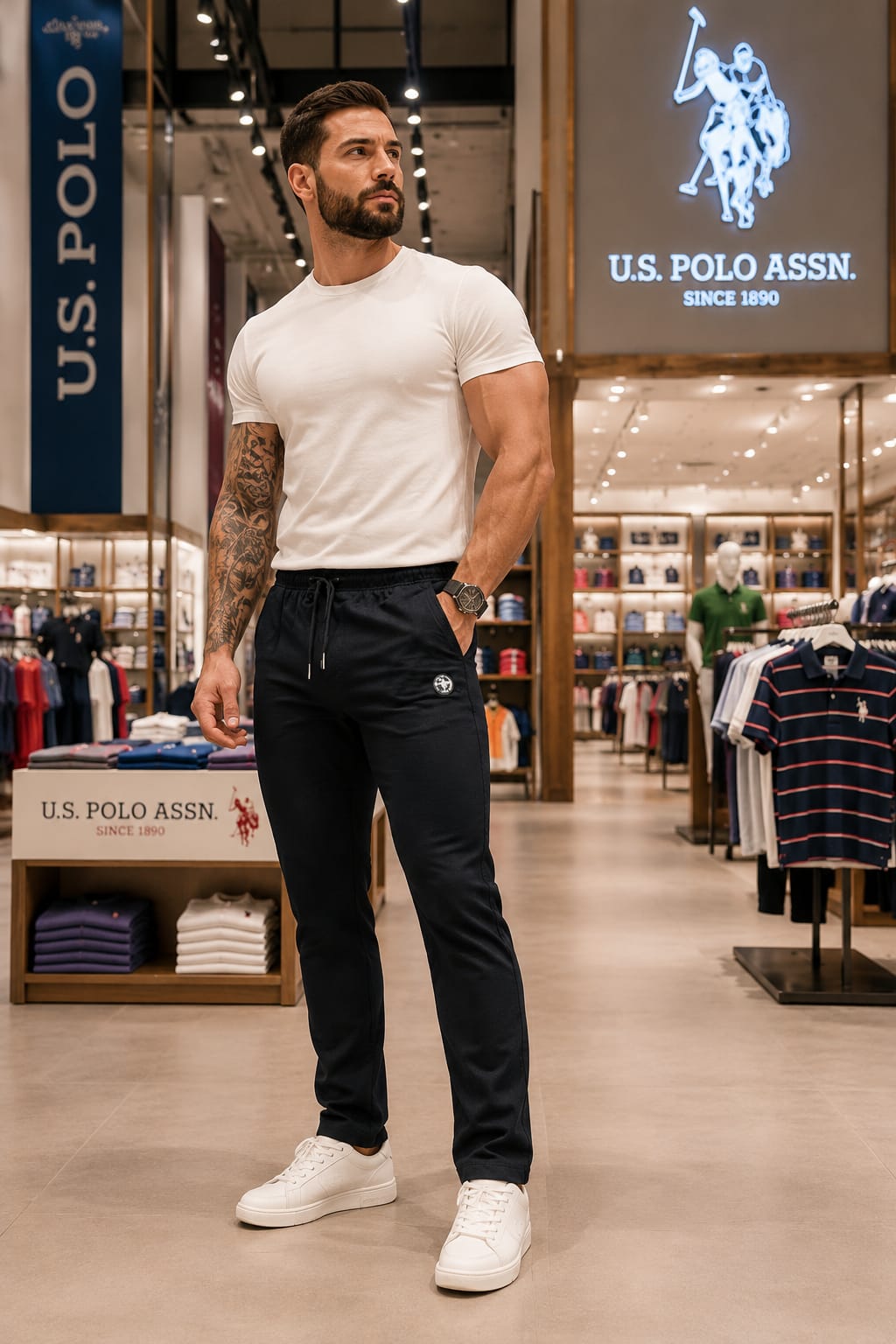 U. S. P. A. Track Pant For Men
