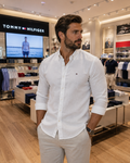 CALVIN KLEIN Linen Shirt for Men