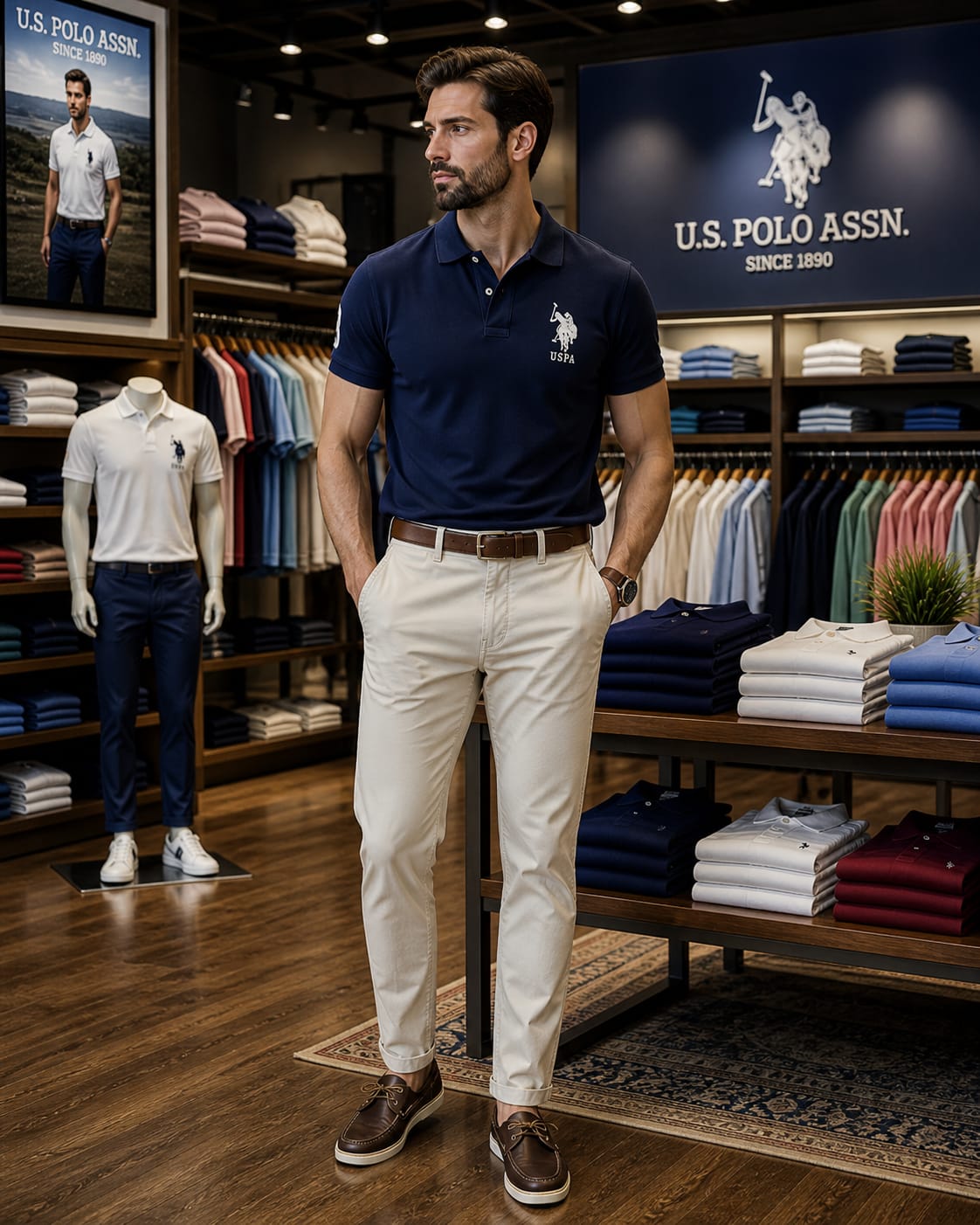U. S. P. A. Trousers For Men