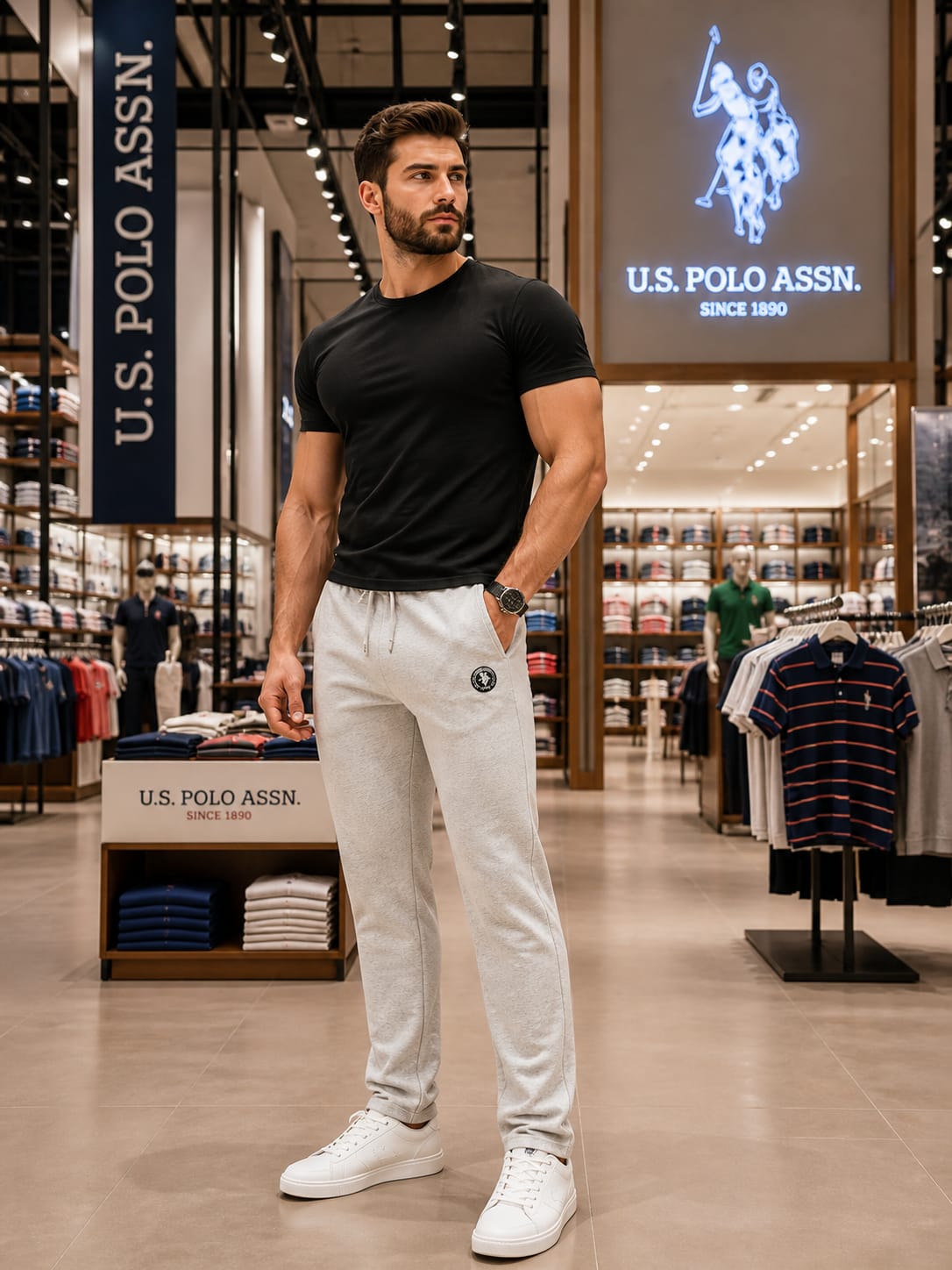 U. S. P. A. Track Pant For Men