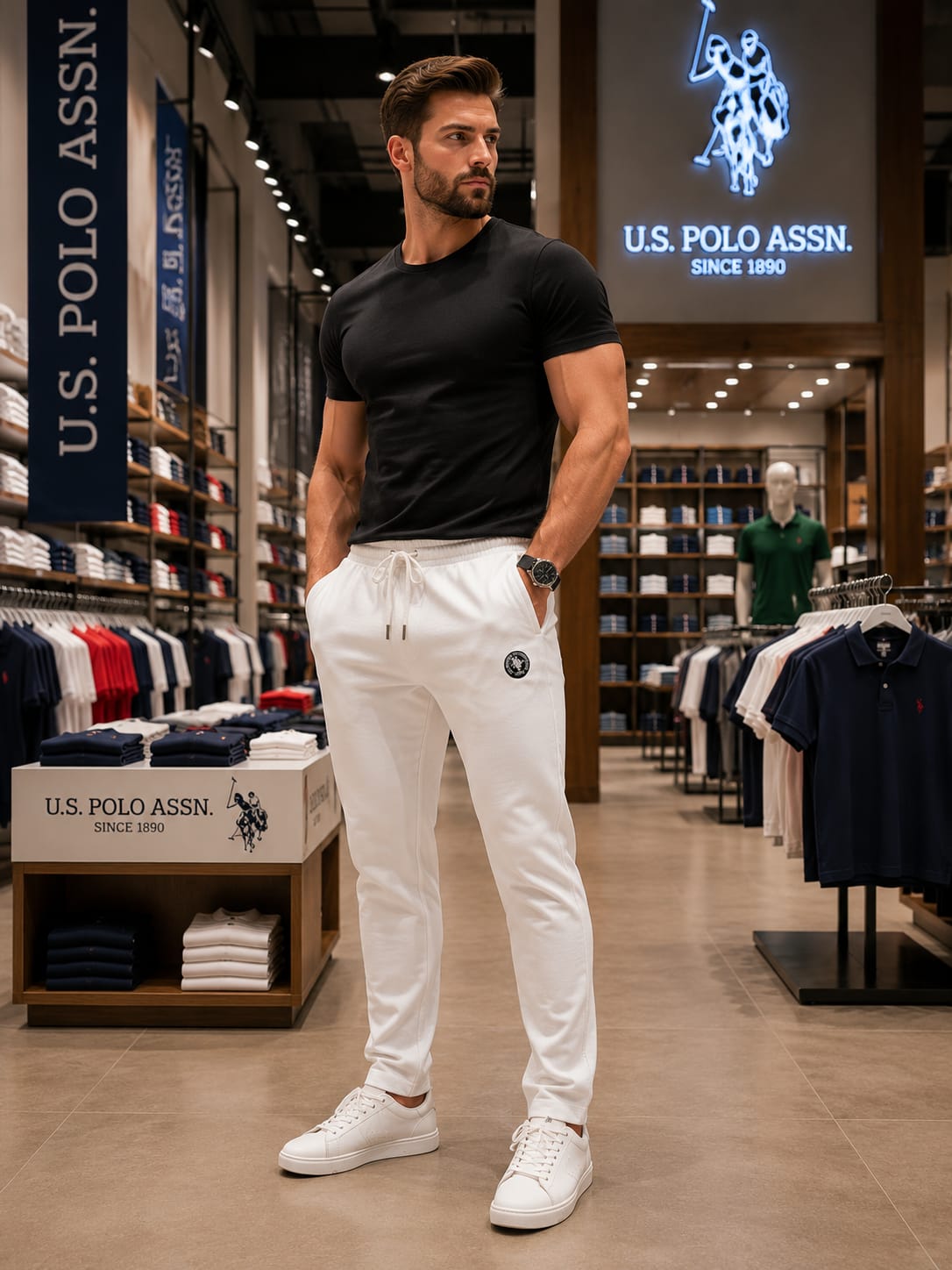 U. S. P. A. Track Pant For Men