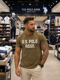 U. S. P. A. Round Tshirt For Men