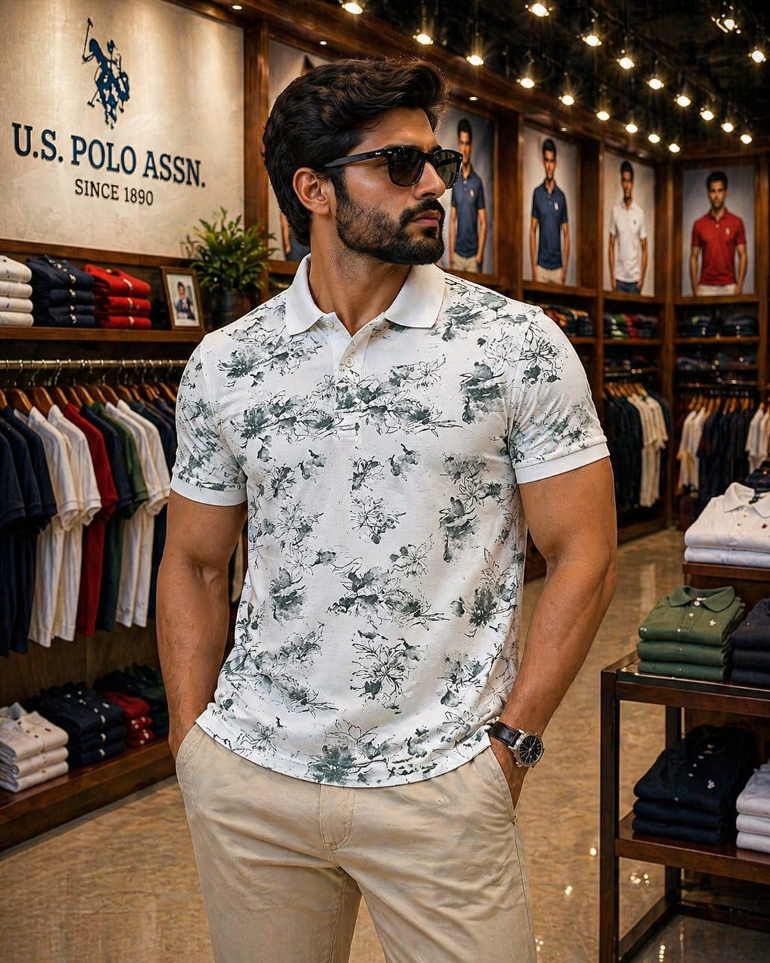 U. S. P. A. Polo Tshirt for Men