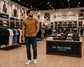 U. S. P. A. Round Tshirt For Men