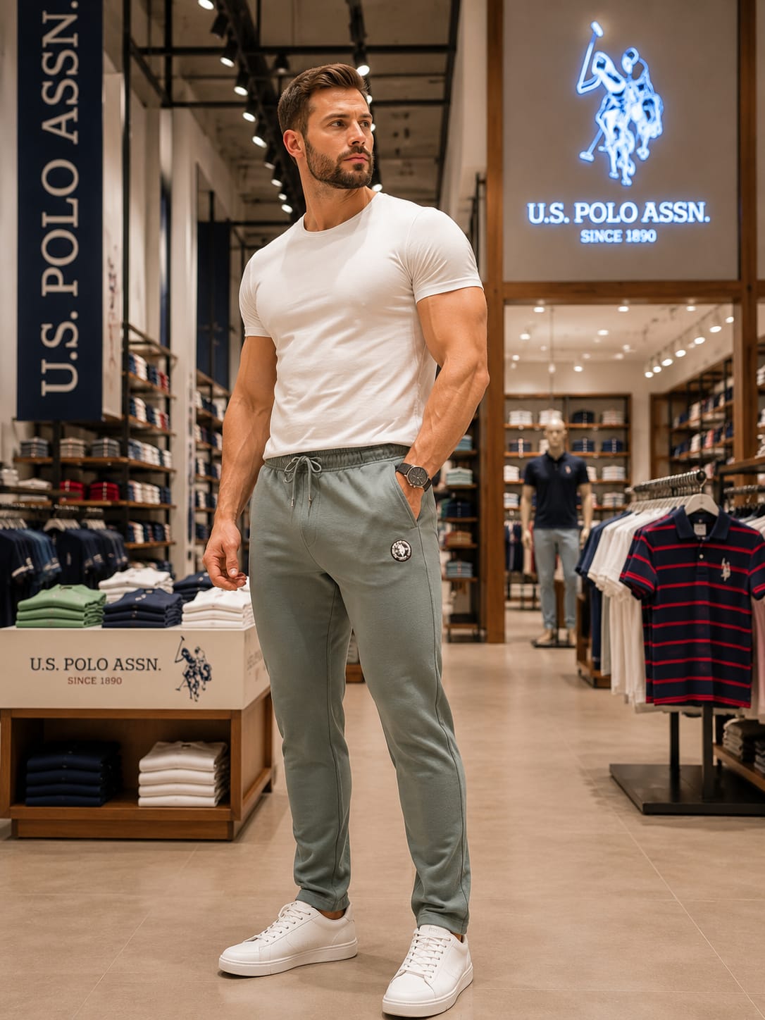 U. S. P. A. Track Pant For Men