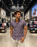 U. S. P. A. Half Sleeve Shirt For Men