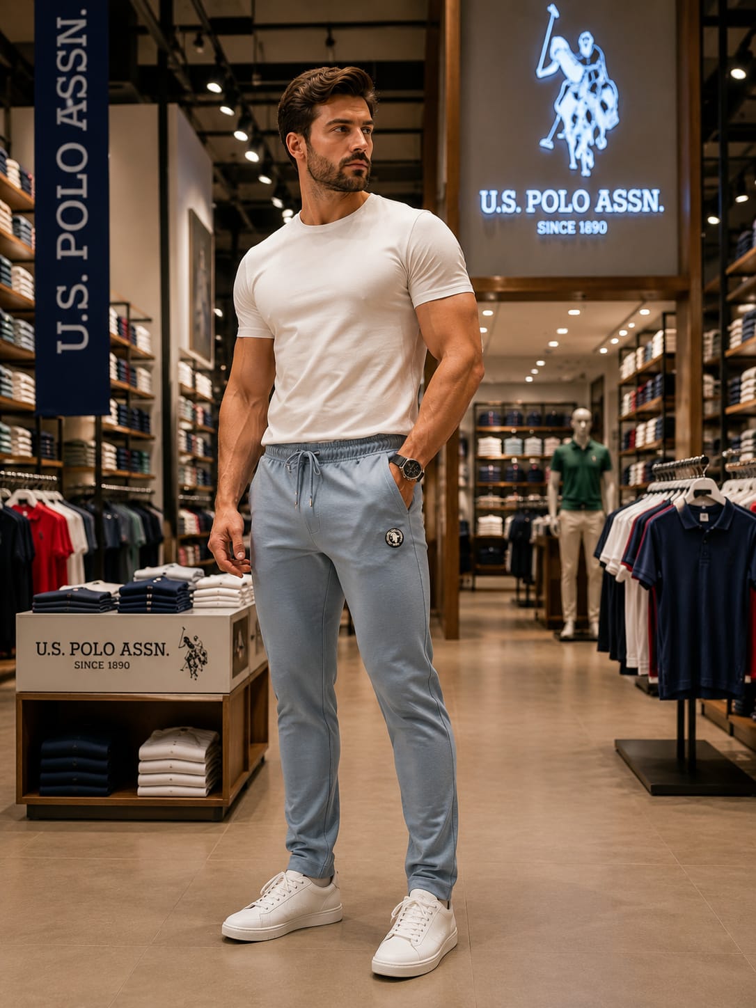 U. S. P. A. Track Pant For Men