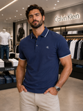 CALVIN KLEIN Collar Tshirt For Men