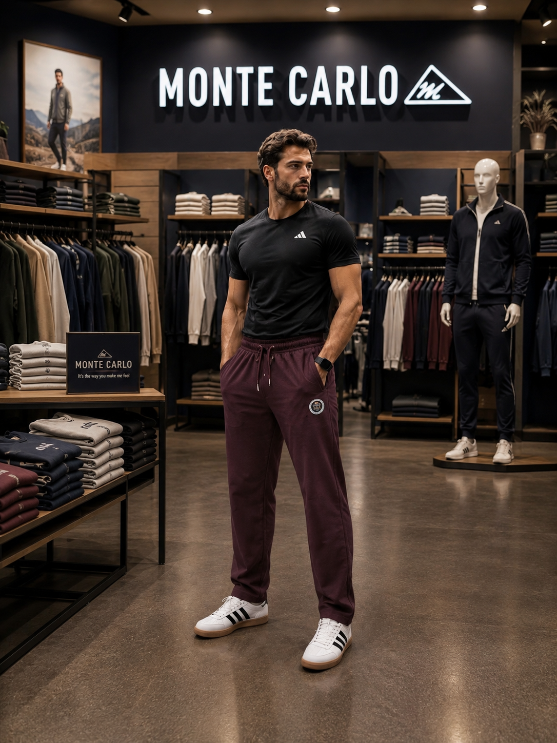 MONTE CARLO Track Pant For Men