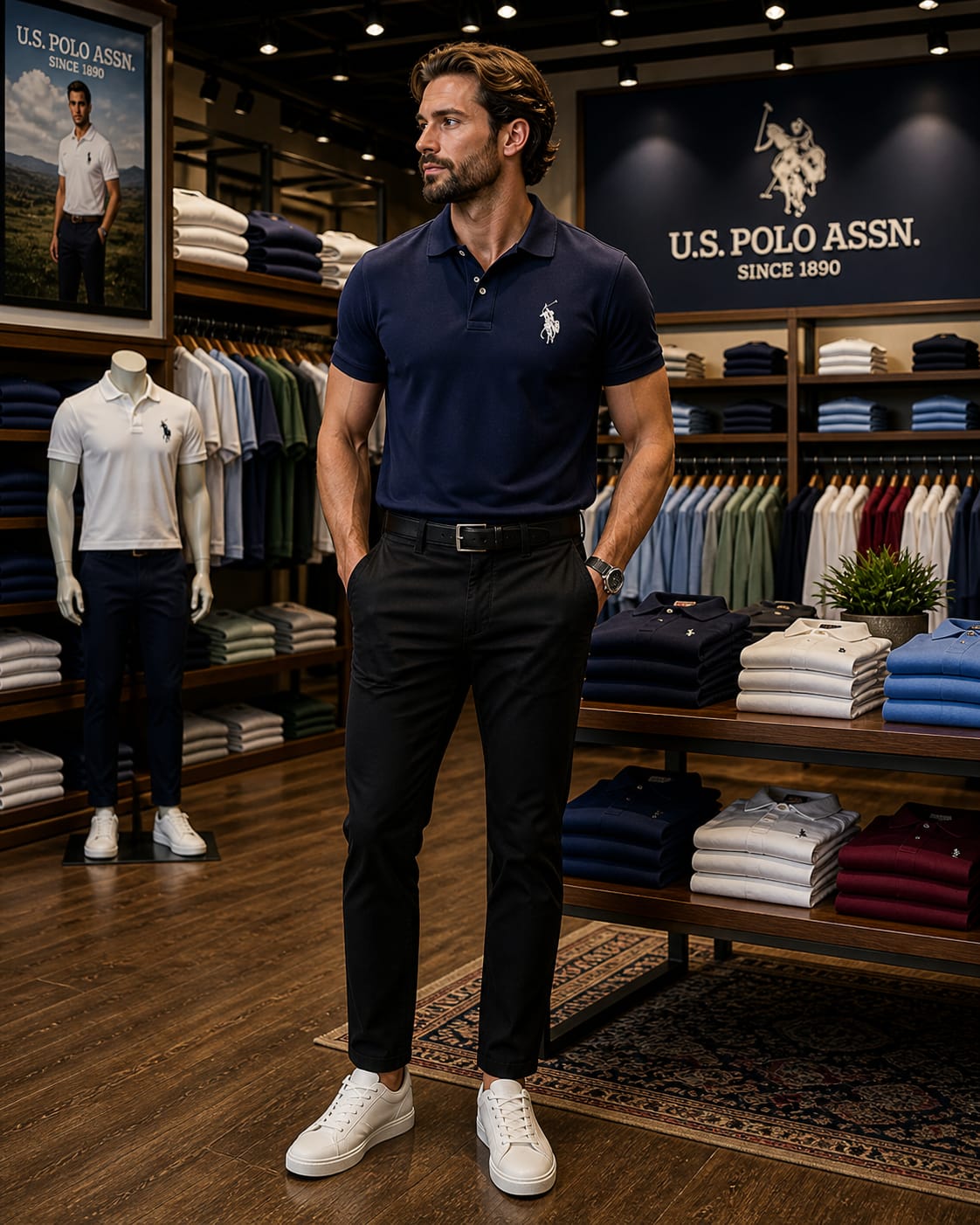 U. S. P. A. Trousers For Men