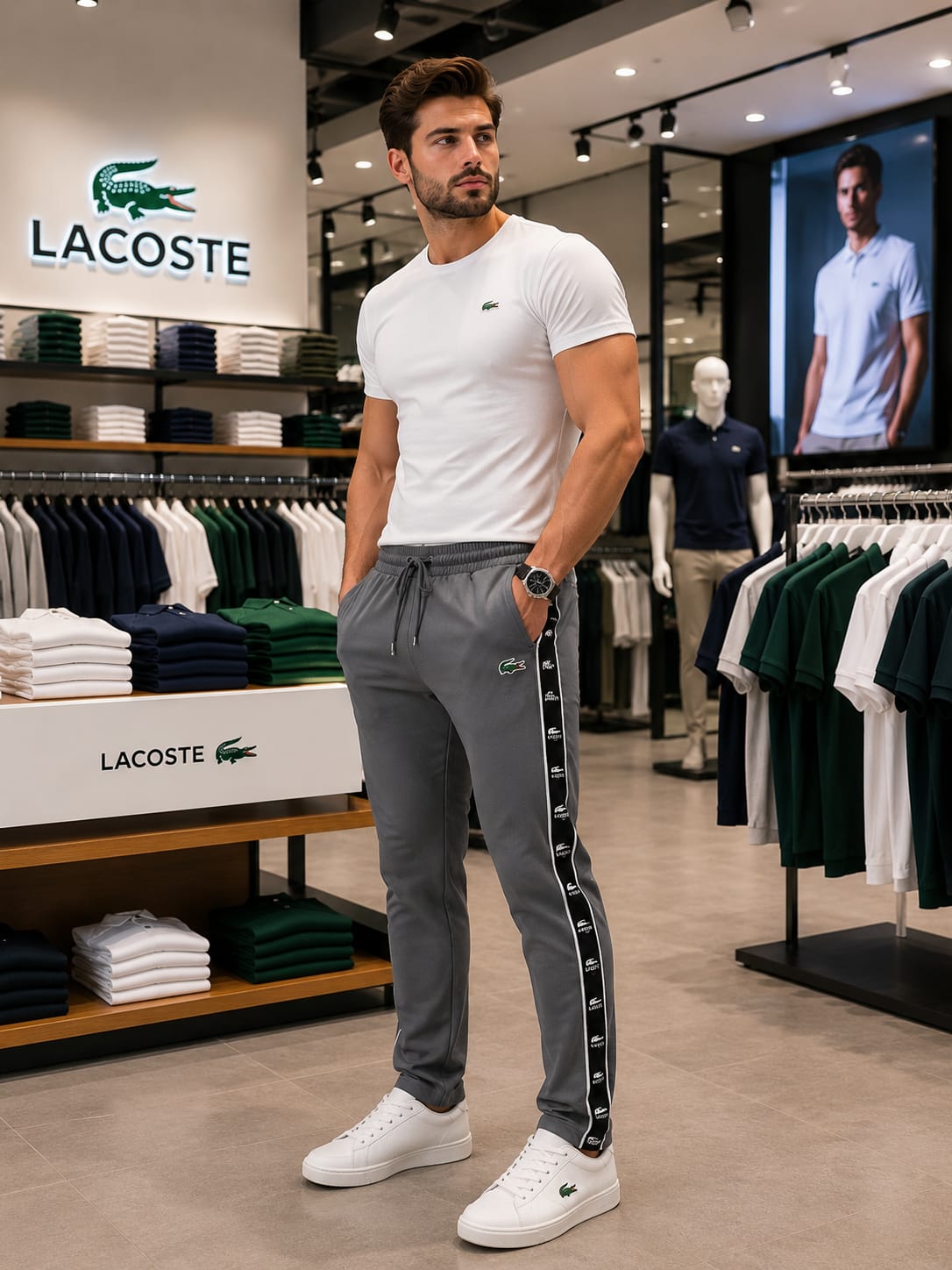 LACOSTE Track Pants For Men