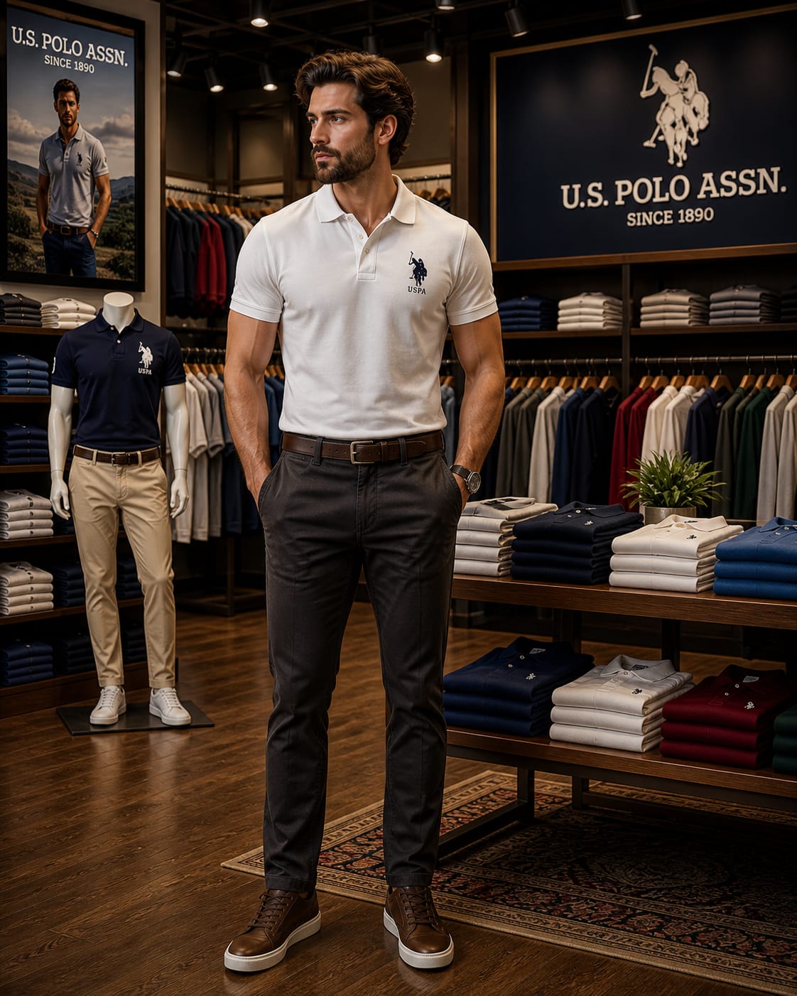 U. S. P. A. Trousers For Men