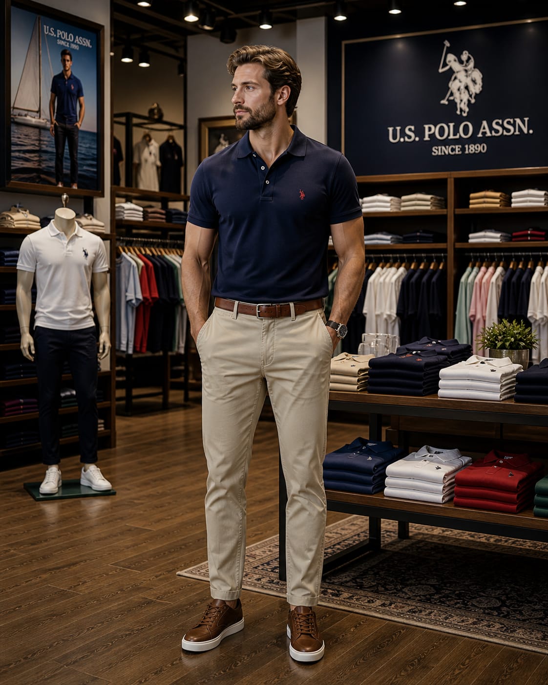 U. S. P. A. Trousers For Men