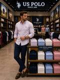 U. S. P. A. Satin Shirt For Men