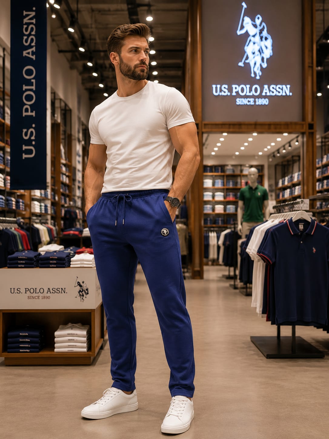 U. S. P. A. Track Pant For Men