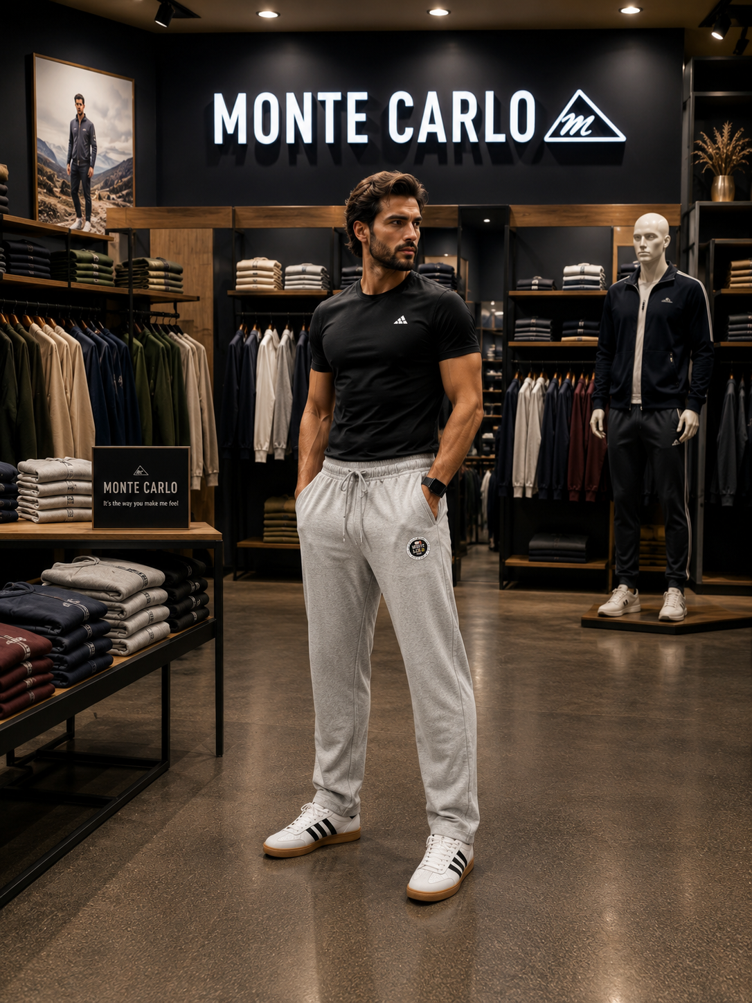 MONTE CARLO Track Pant For Men