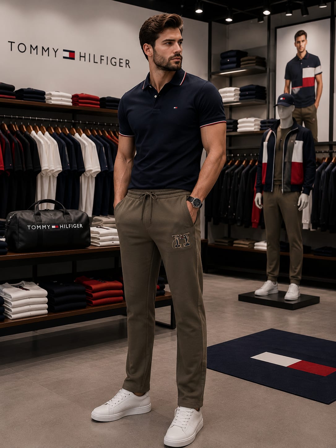TOMMY HILFIGER Track Pant For Men