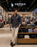 U. S. P. A. Satin Shirt For Men