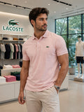 LACOSTE Collar Tshirt For Men
