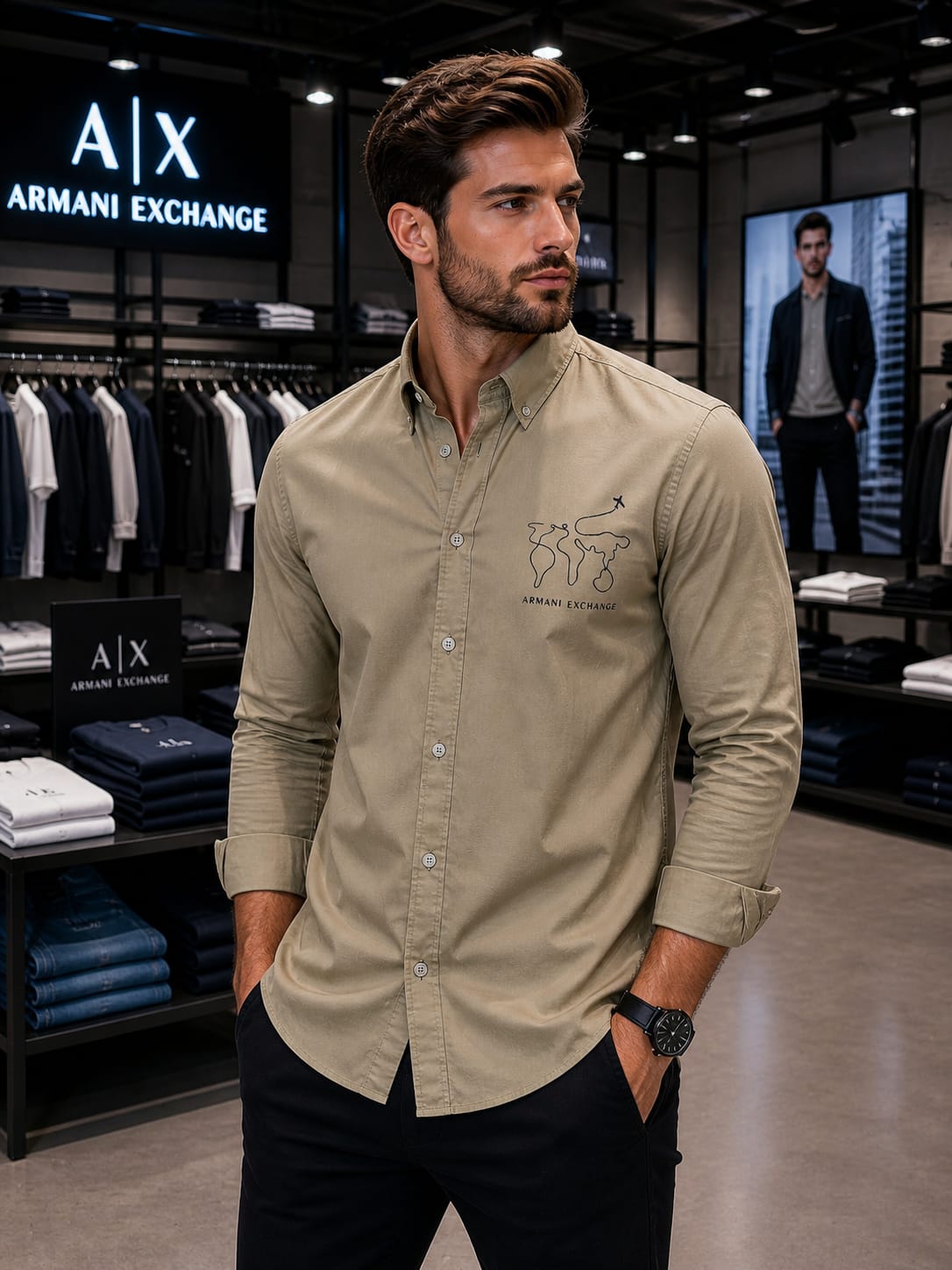 ARMANI EXCHANGE Shirt For Men